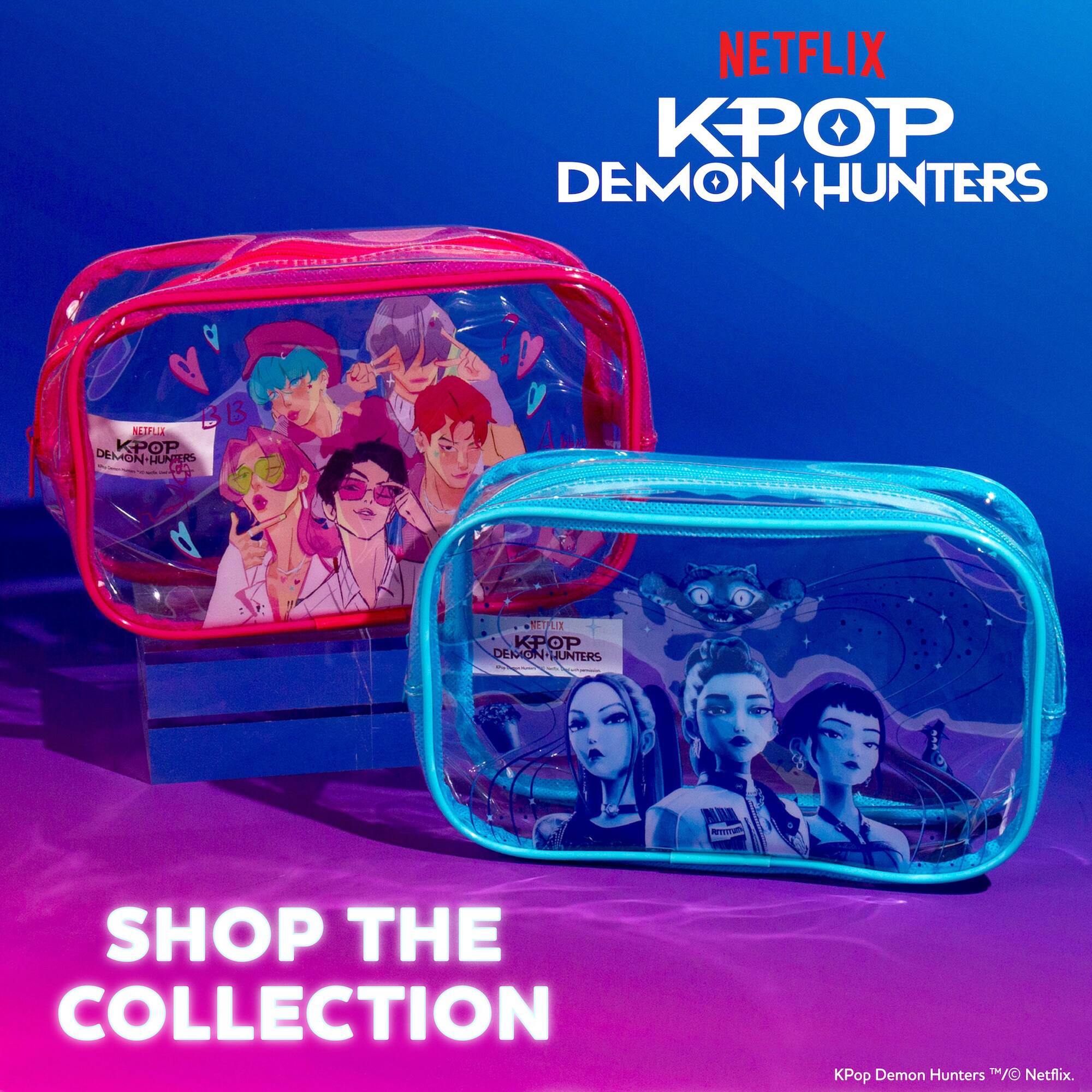 Netflix 8" K-Pop Demon Hunters Pencil Pouch